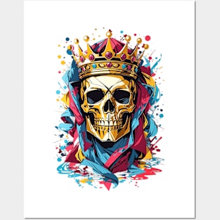 skull king Posters and Art